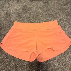 Lululemon speed up size 12 coral